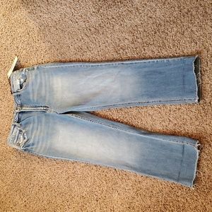 Brand new super high straight leg jeans